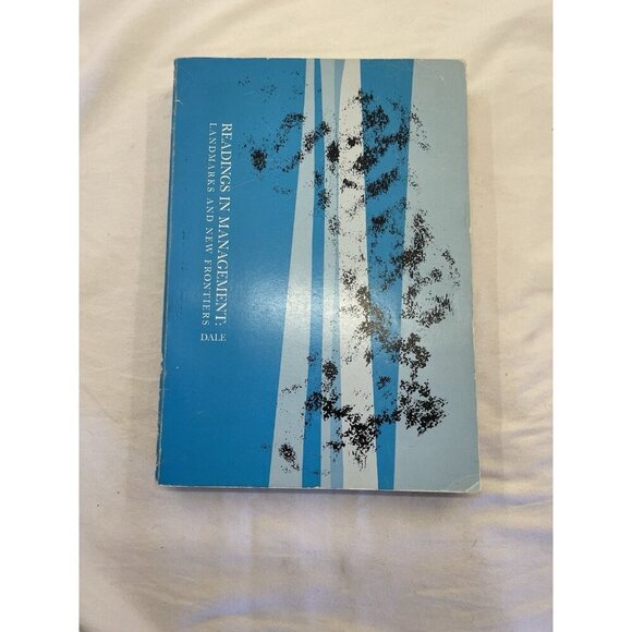Readings in Mgmt Dale 1965 HC Landmark Biz Textbook Univ School Vtg RARE - Picture 1 of 9